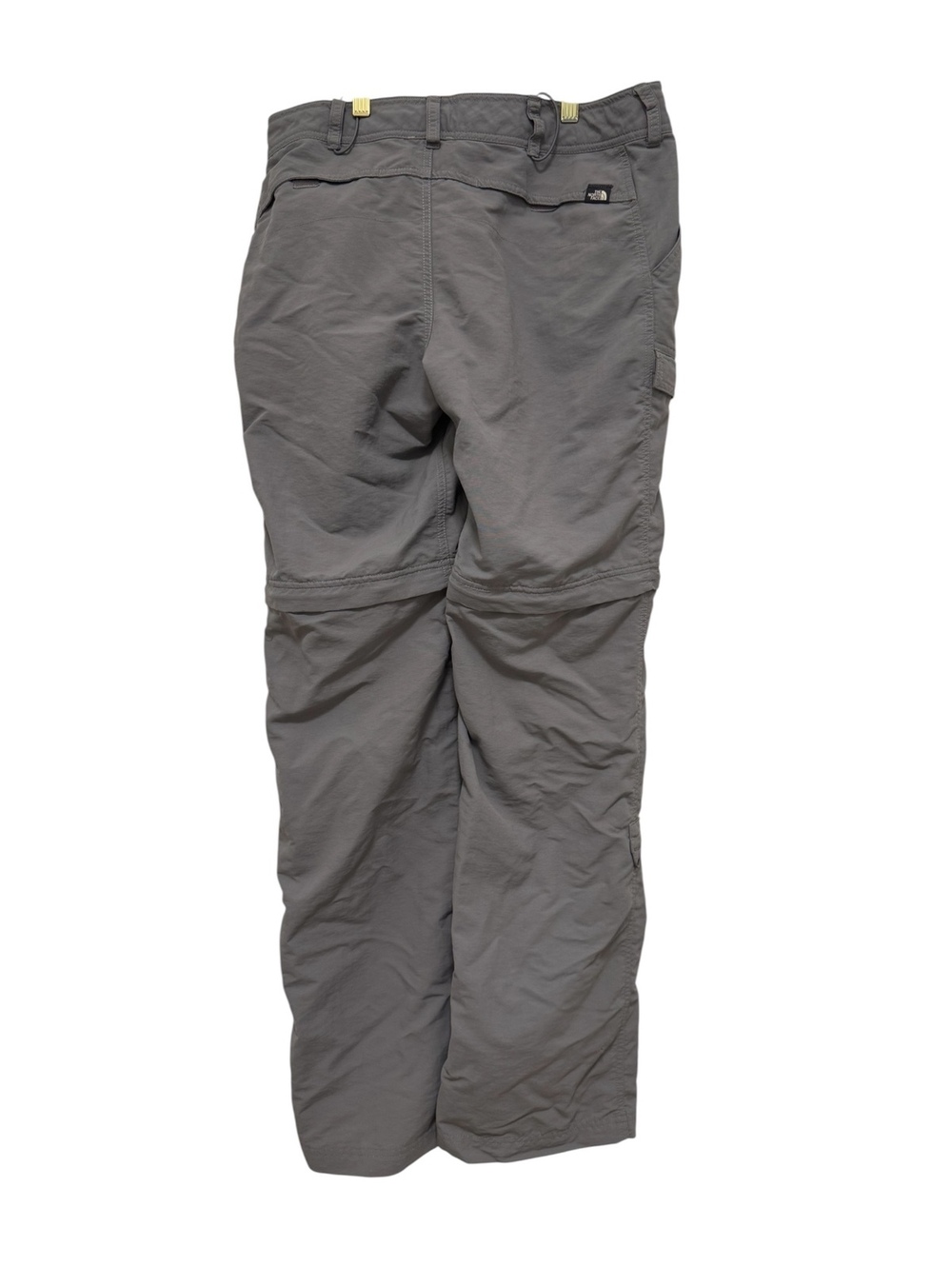 The North Face Womens 12 Long Convertible Zip Off Hiking Cargo Pants Gray - Picture 2 of 5